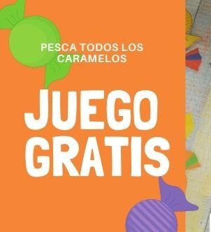 Juego de pescar caramelos