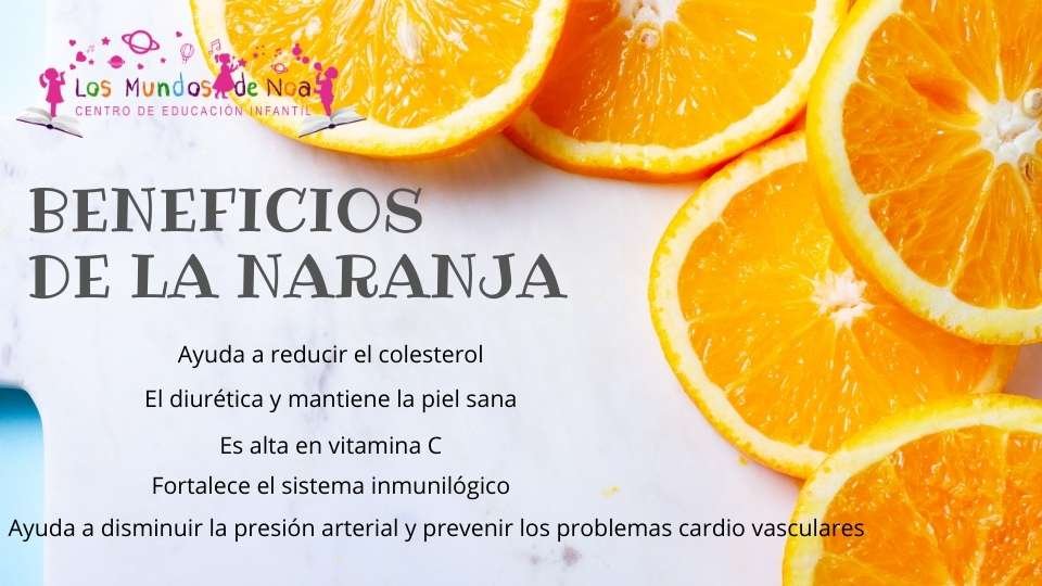 aporte de la naranja