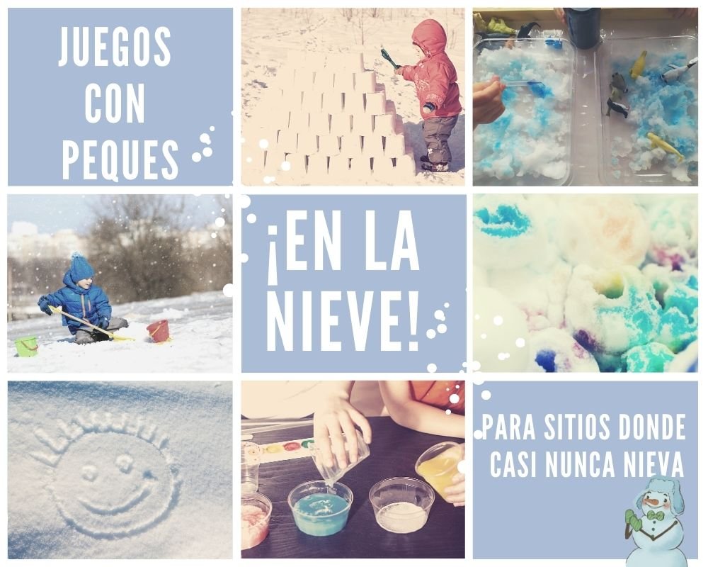 diferentes juegos para la nieve