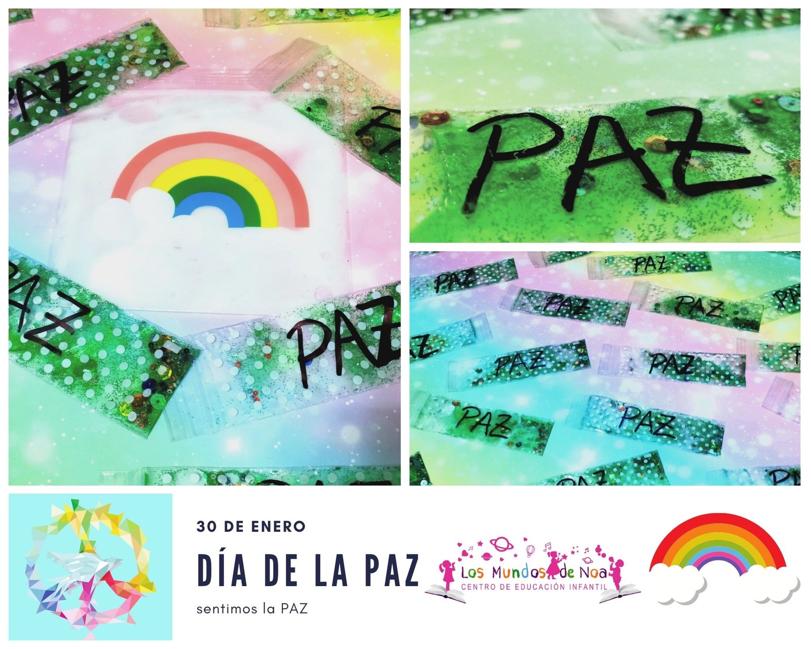 bolsas sensoriales día de la paz