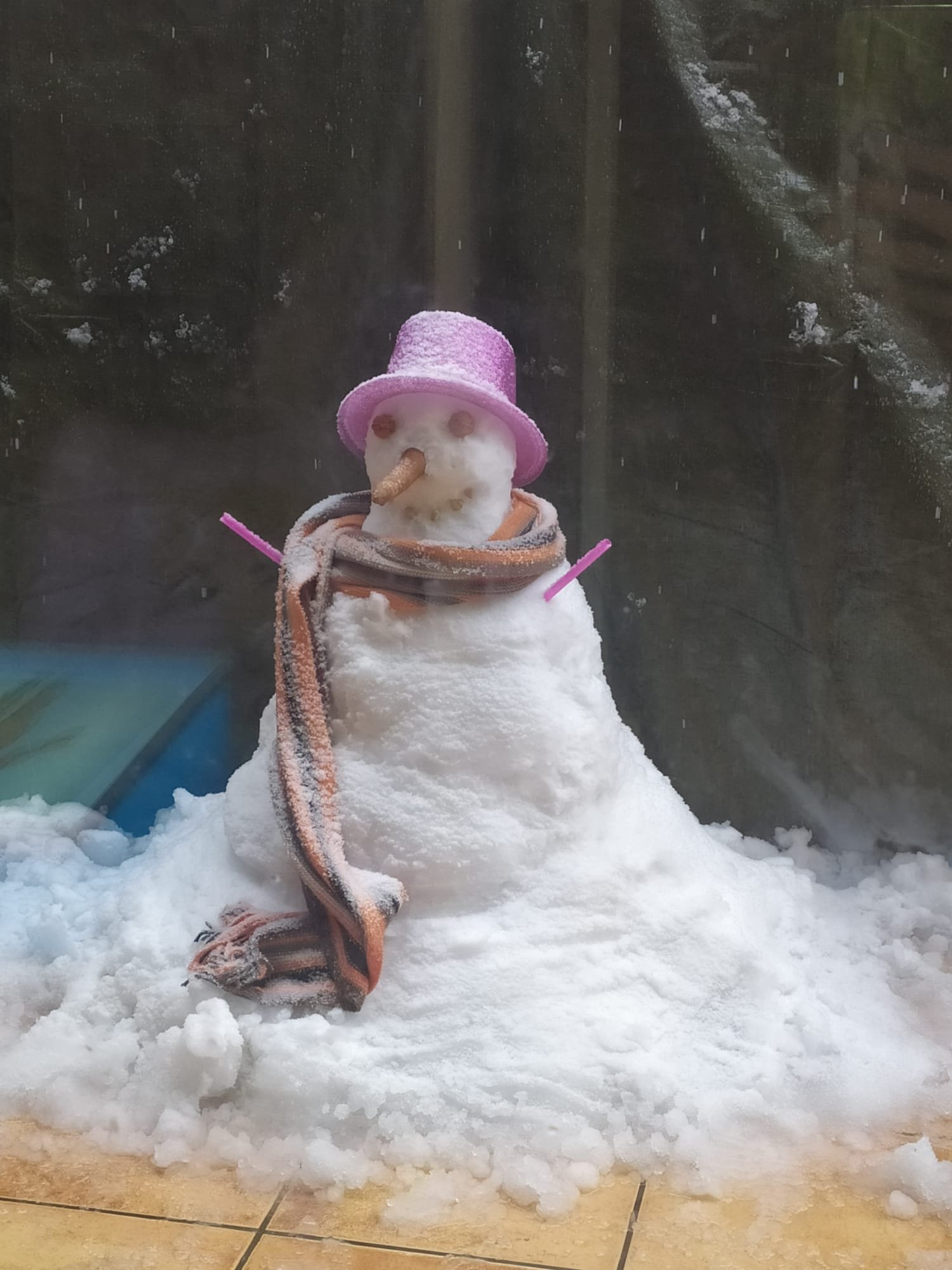 muñeco de nieve