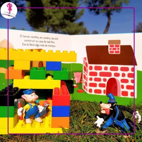 Construcciones de lego para cuentos