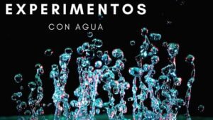 experimentos caseros con agua