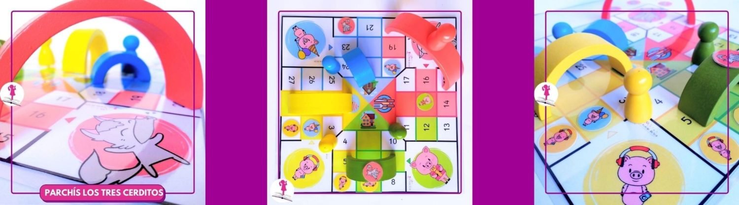 los tres cerditos juego cooperativo