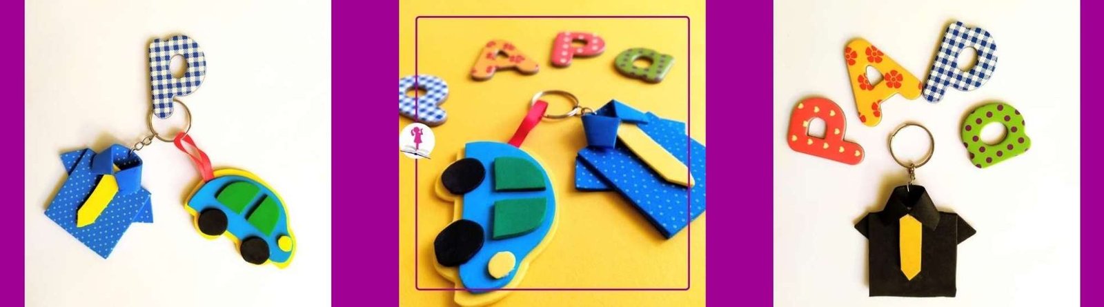 ideas de goma eva para el día del padre