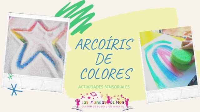 Actividades de arcoíris para niños