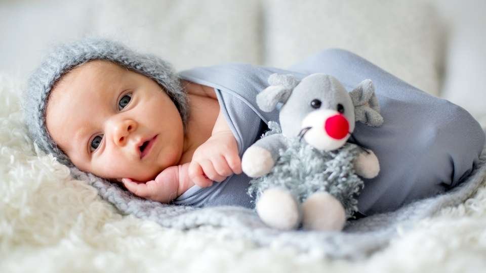 foto de estudio bebé
