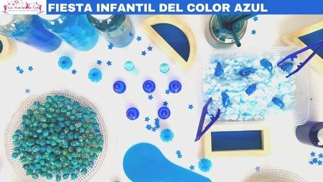 piezas sueltas color azul