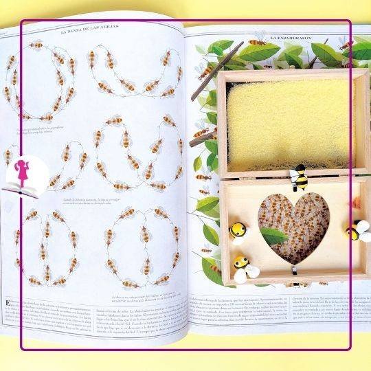 formas de volar de las abejas