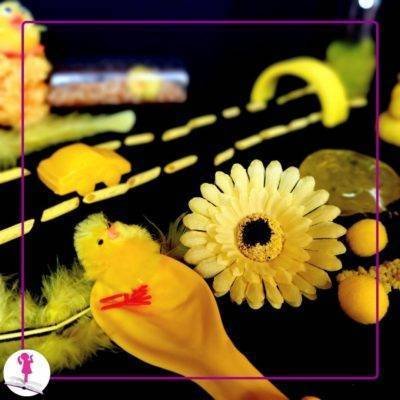 actividades de color amarillo