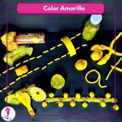 actividades de color amarillo