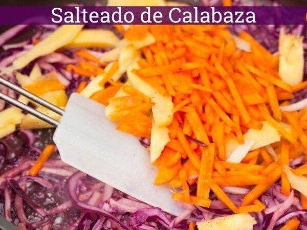 Salteado de Calabaza