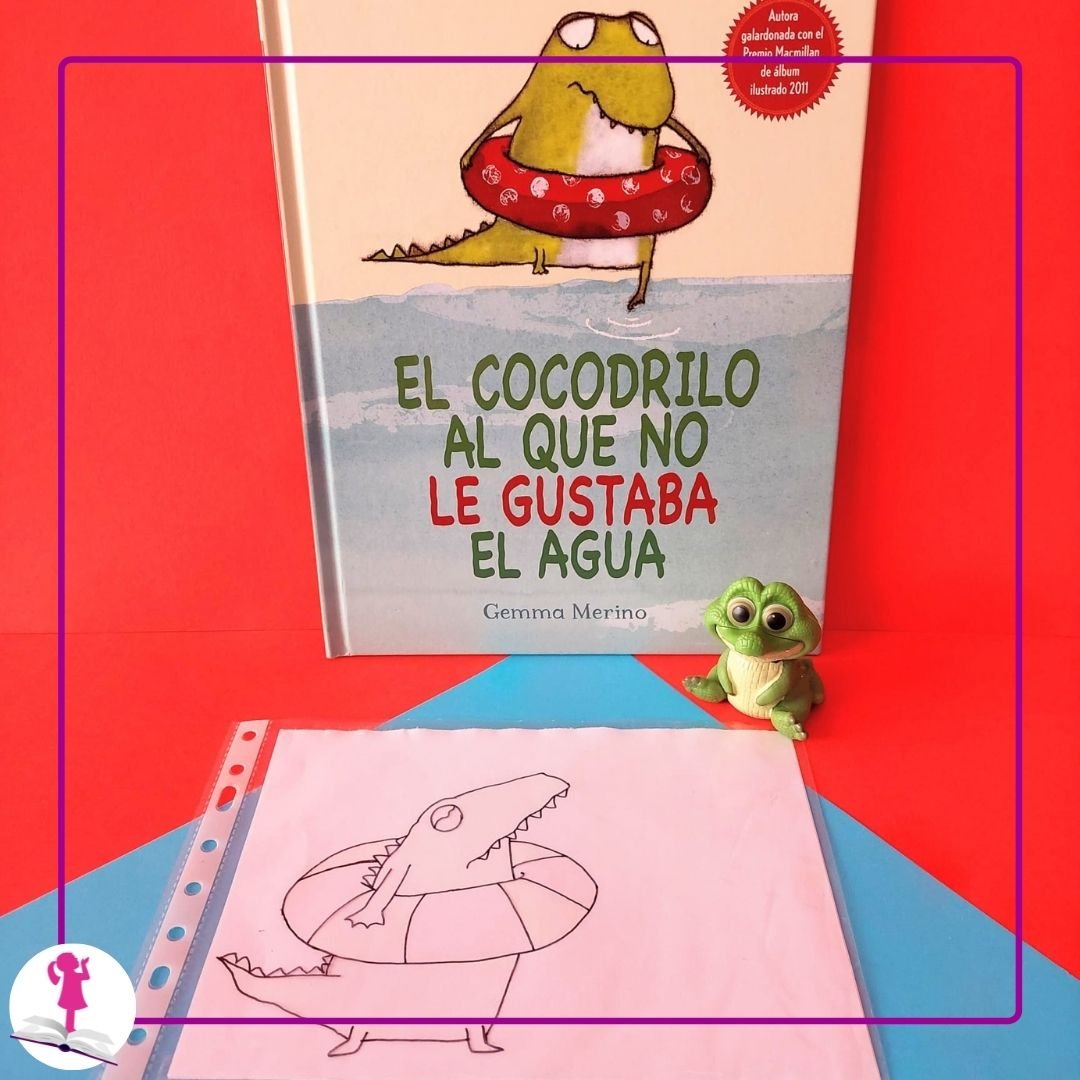 cuento y manualidad de cocodrilo