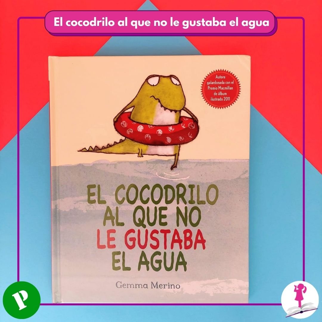 portada cuento el cocodrilo al que no le gustaba el agua