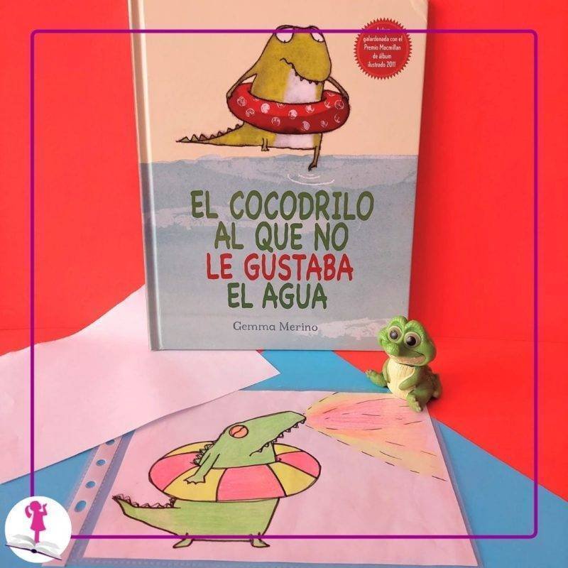 cuento y manualidad de cocodrilo