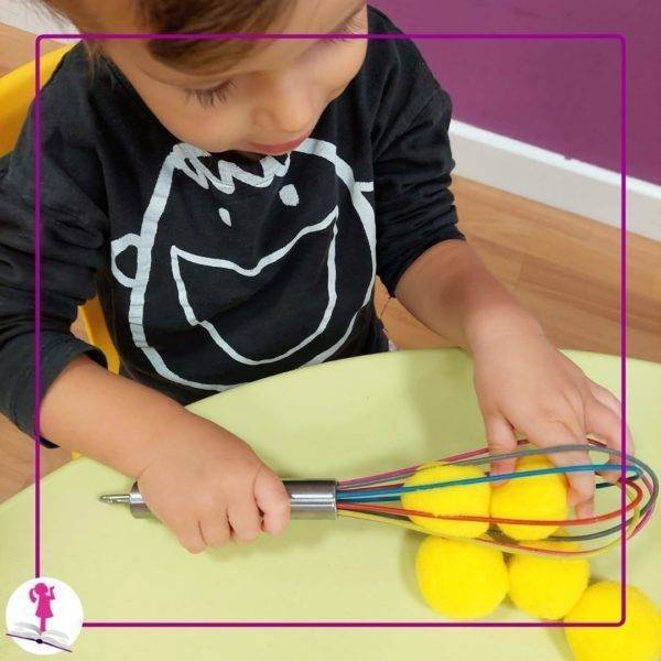 actividad infantil del color amarillo