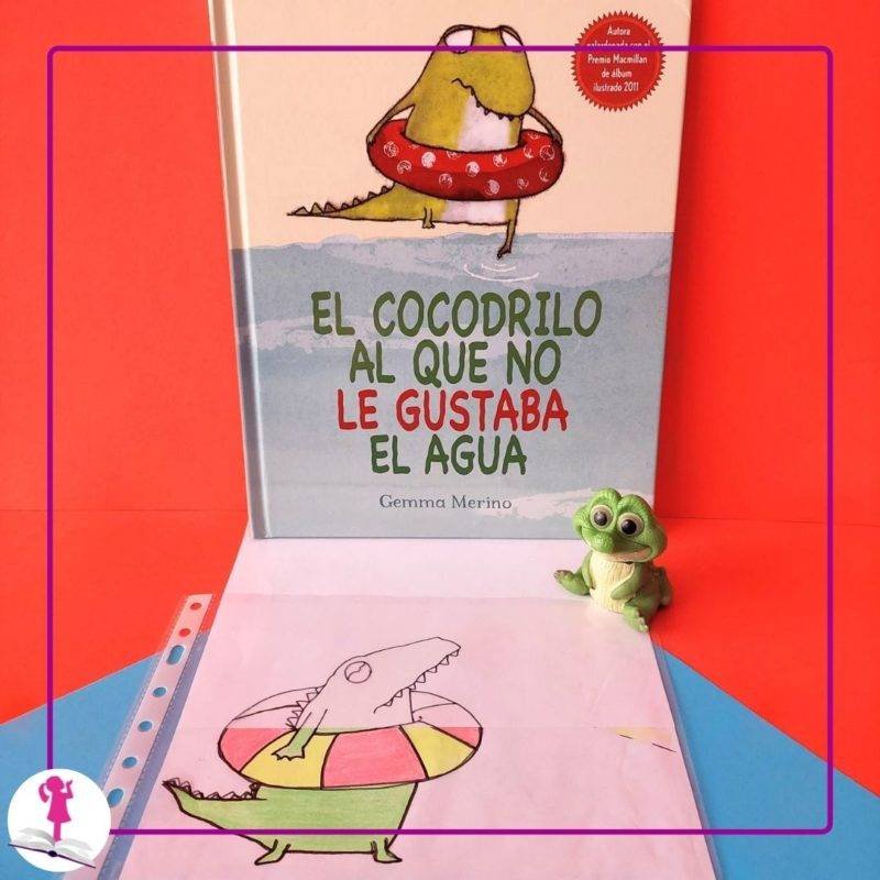 cuento y manualidad de cocodrilo