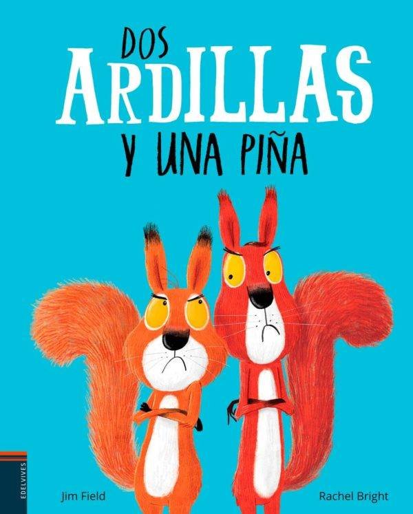dibujo de dos ardillas enfadadas
