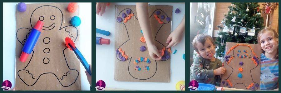 muñeco de plastilina