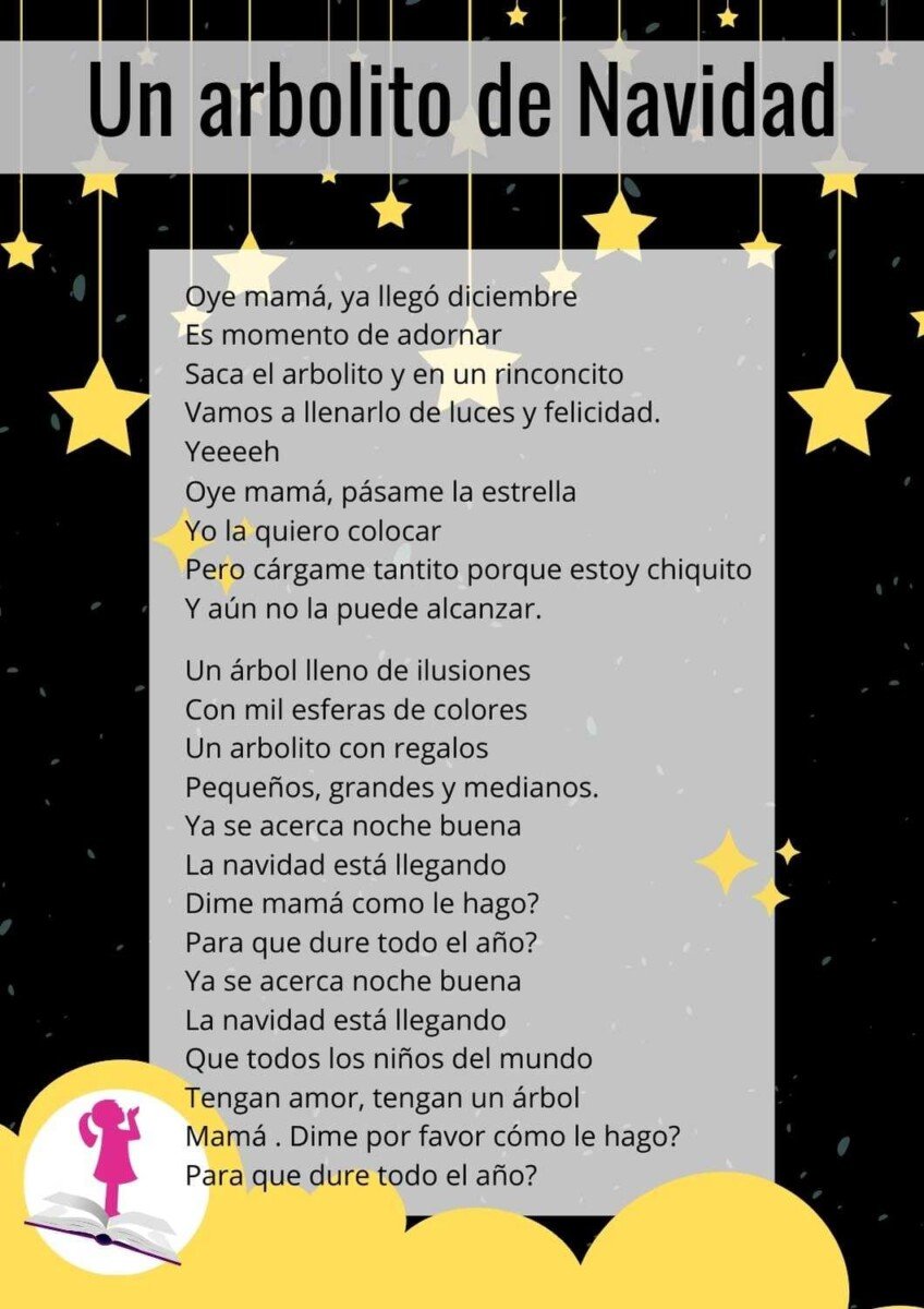 letra del villancico un arbol de navidad