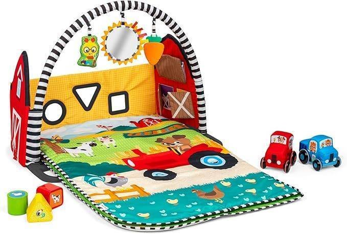 Baby Einstein Farm Explorers gimnasio musical actividades bebé granja