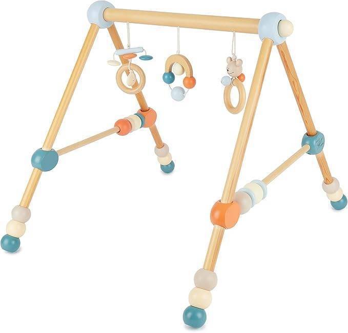 Bieco Arco Actividades madera Montessori gimnasio bebé altura ajustable