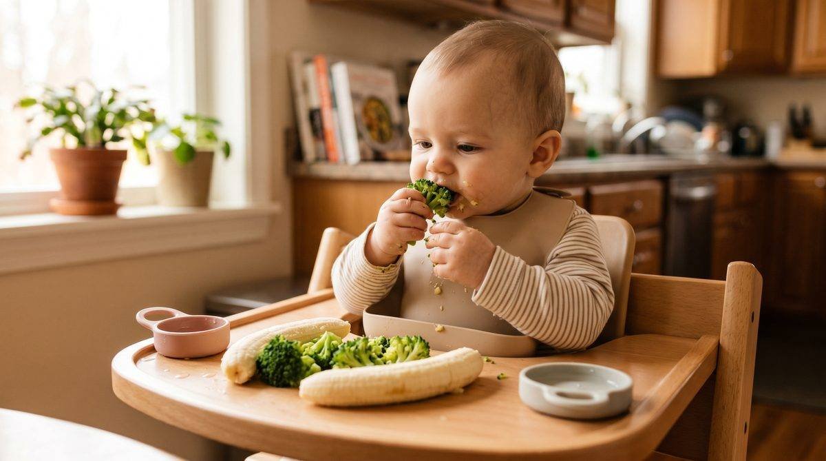 Baby Led Weaning (BLW): guía completa 2026 según la AEP