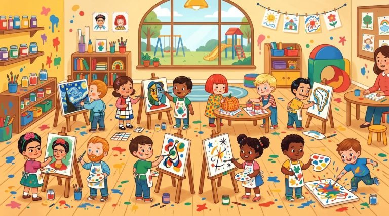 12 artistas famosos para niños 1-3 años — Los Mundos de Noa