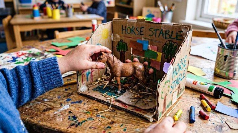El Caballo Trotón — actividad Los Mundos de Noa