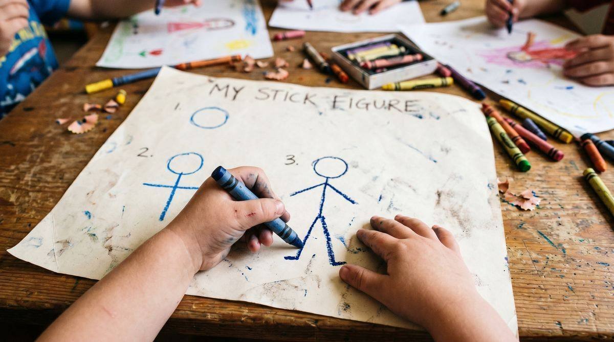 Para Dibujar un Monigote — actividad Los Mundos de Noa