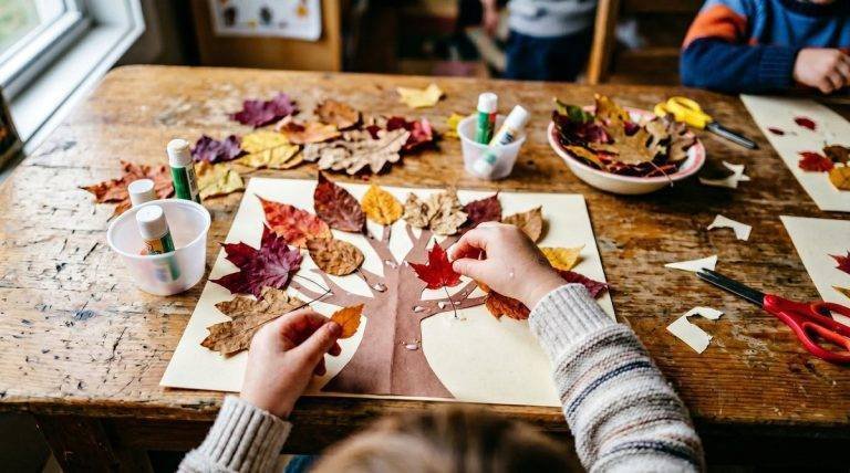 El Otoño — actividad del aula Los Mundos de Noa