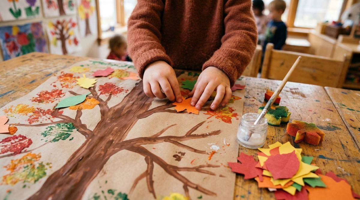 Es el Otoño — actividad del aula Los Mundos de Noa
