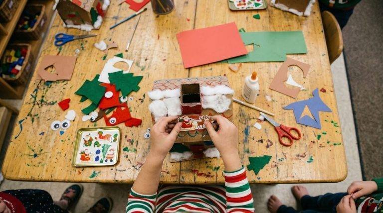 Up on the Housetop — actividad Los Mundos de Noa