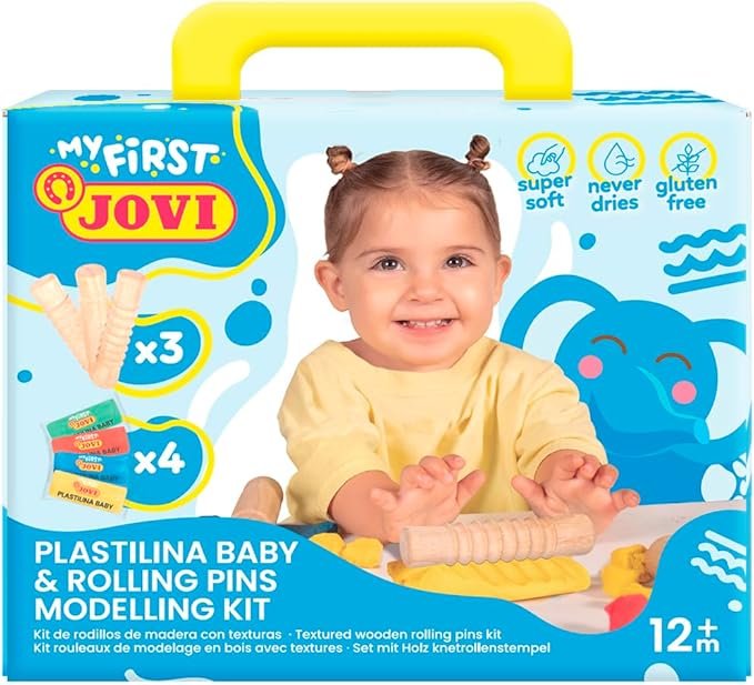 Jovi plastilina Baby 12 meses sin gluten barritas