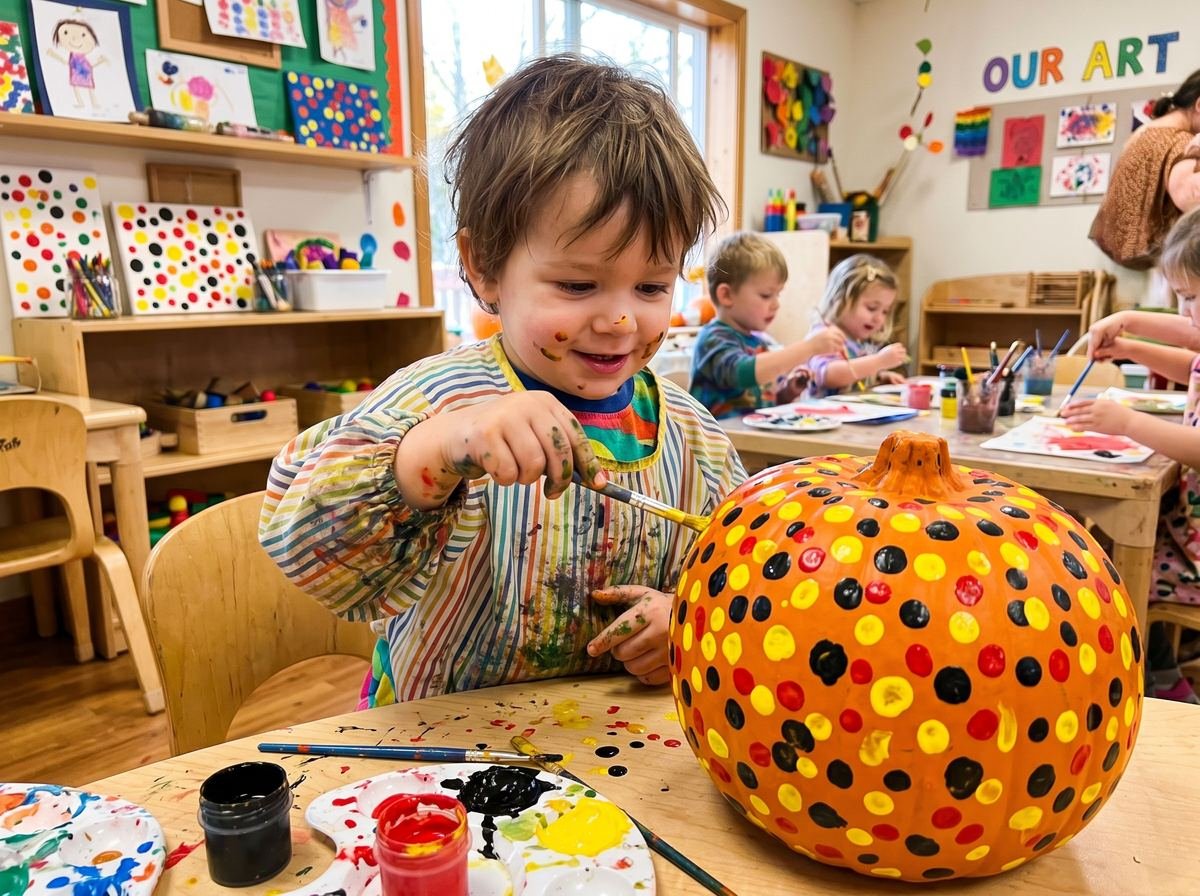 Actividad Yayoi Kusama topos — Los Mundos de Noa