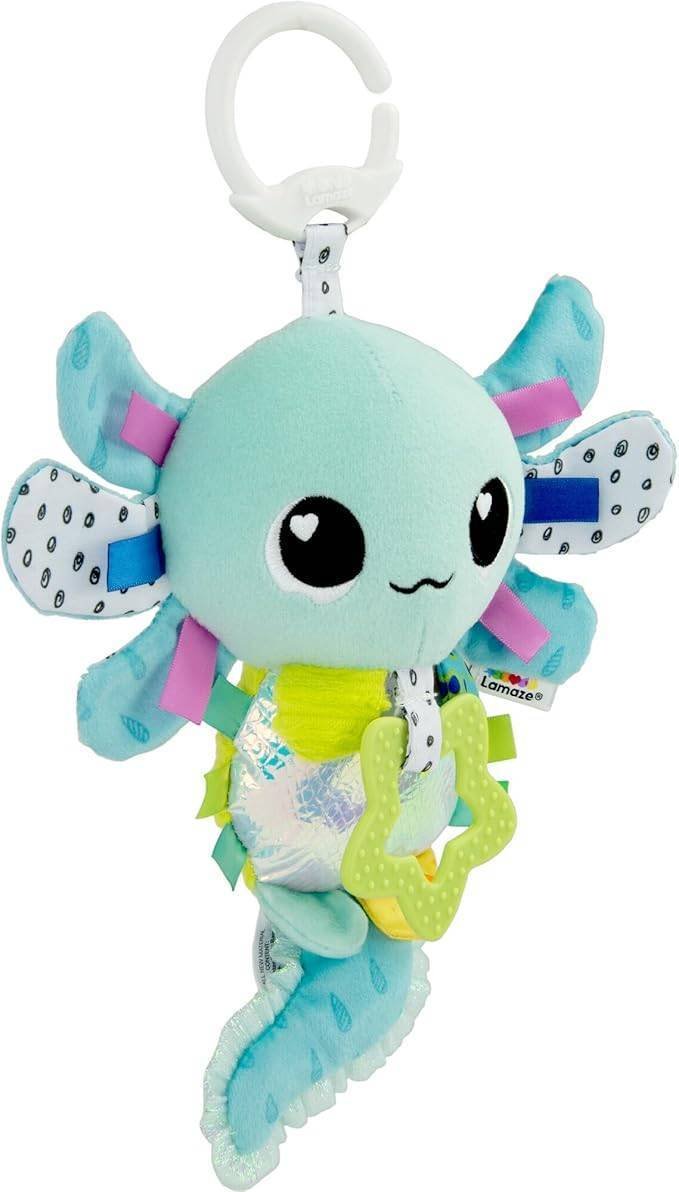 Lamaze Alise Axolotl juguete bebé multicolor texturas sonido causa efecto