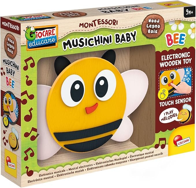 Lisciani Montessori Baby abeja musical bebé