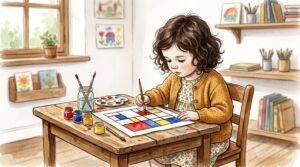 Mondrian para niños — actividades infantiles