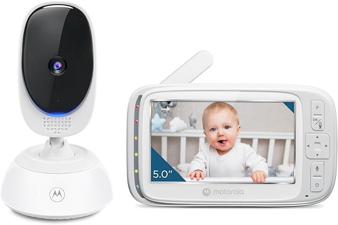 Motorola Nursery VM75 vigilabebés cámara sin wifi pantalla 5 pulgadas