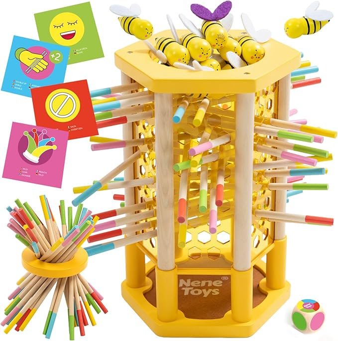 Nene Toys BEEFALL juego Montessori abejas colmena niños