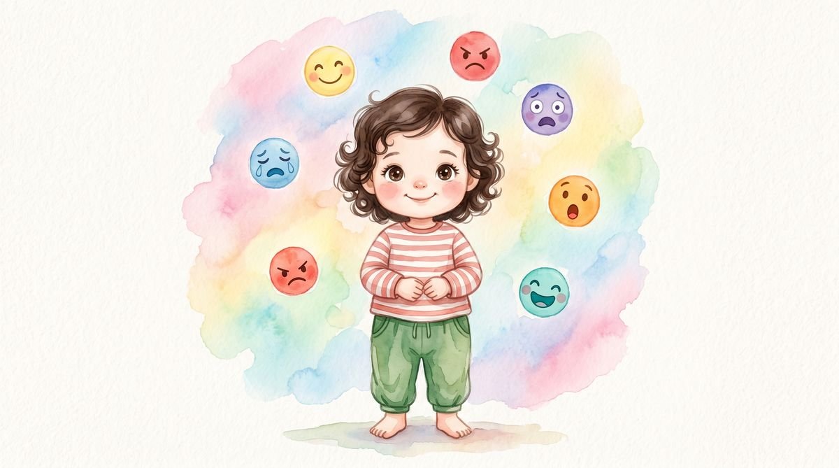 Las 20 emociones de tu peque — Noa protagonista