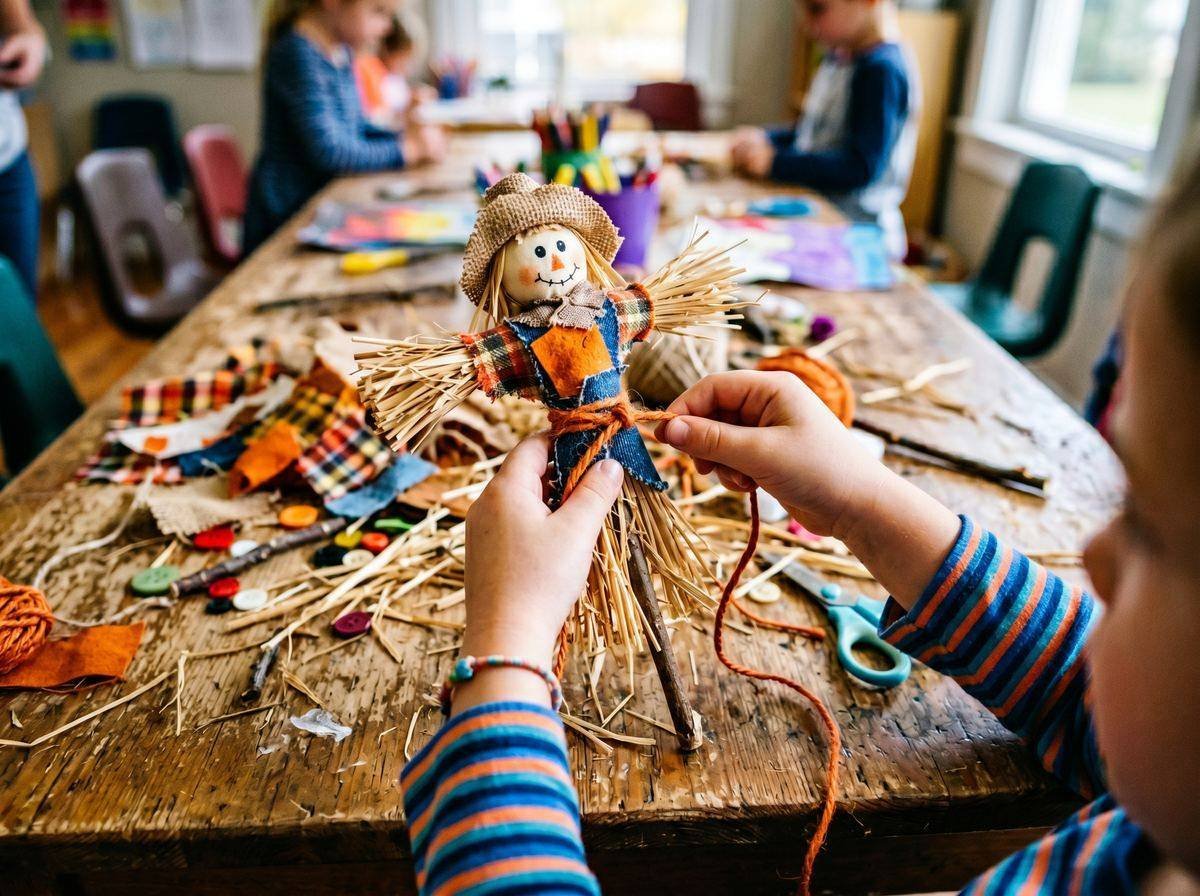 Decoramos los pompones con dedos pintados