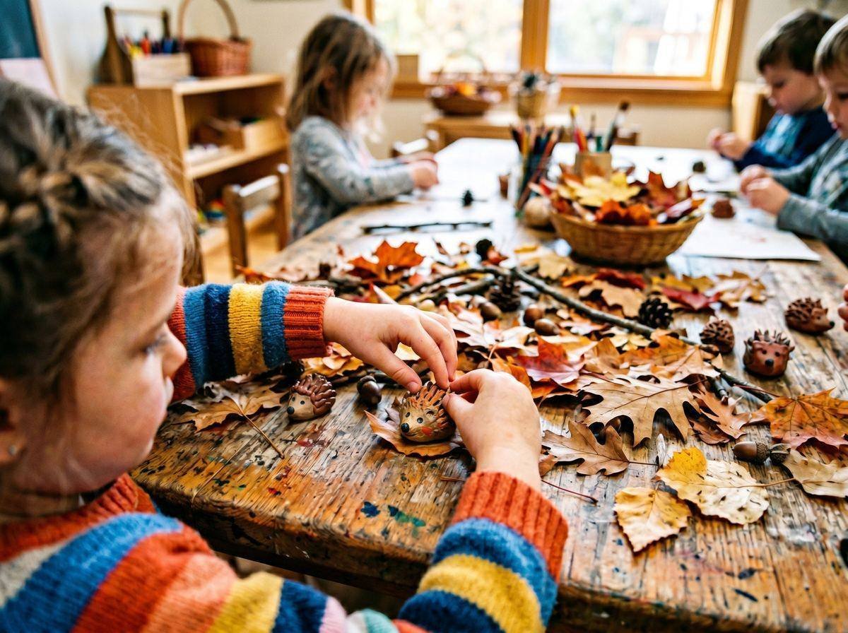Nuestro bosque sensorial de clase — Los Mundos de Noa