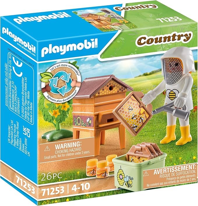 PLAYMOBIL apicultora juego simbólico niños 4 años