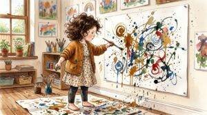 Pollock para niños — actividades infantiles