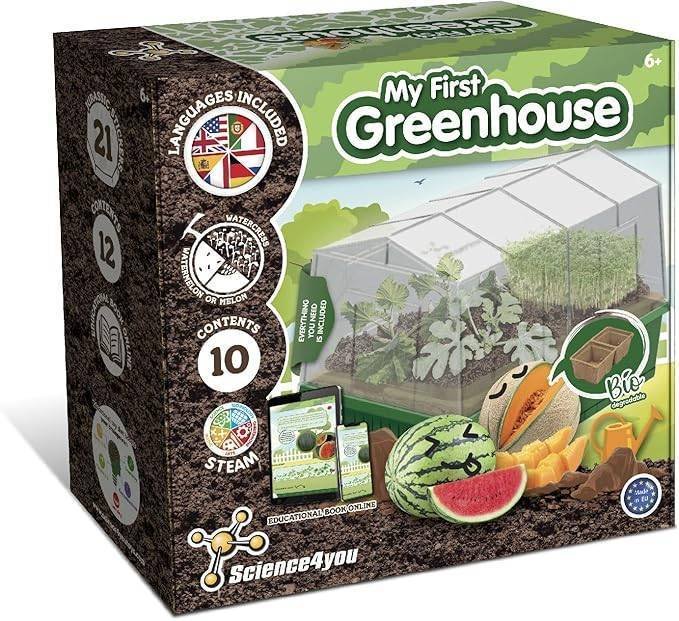 Science4you invernadero pequeño niños kit cultivo educativo semillas
