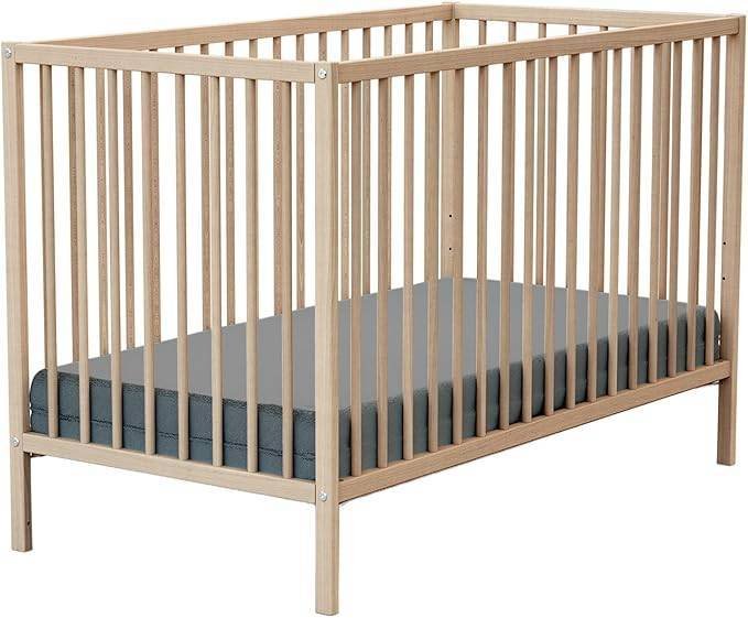 Webaby cuna de bebé madera haya ONE 60x120