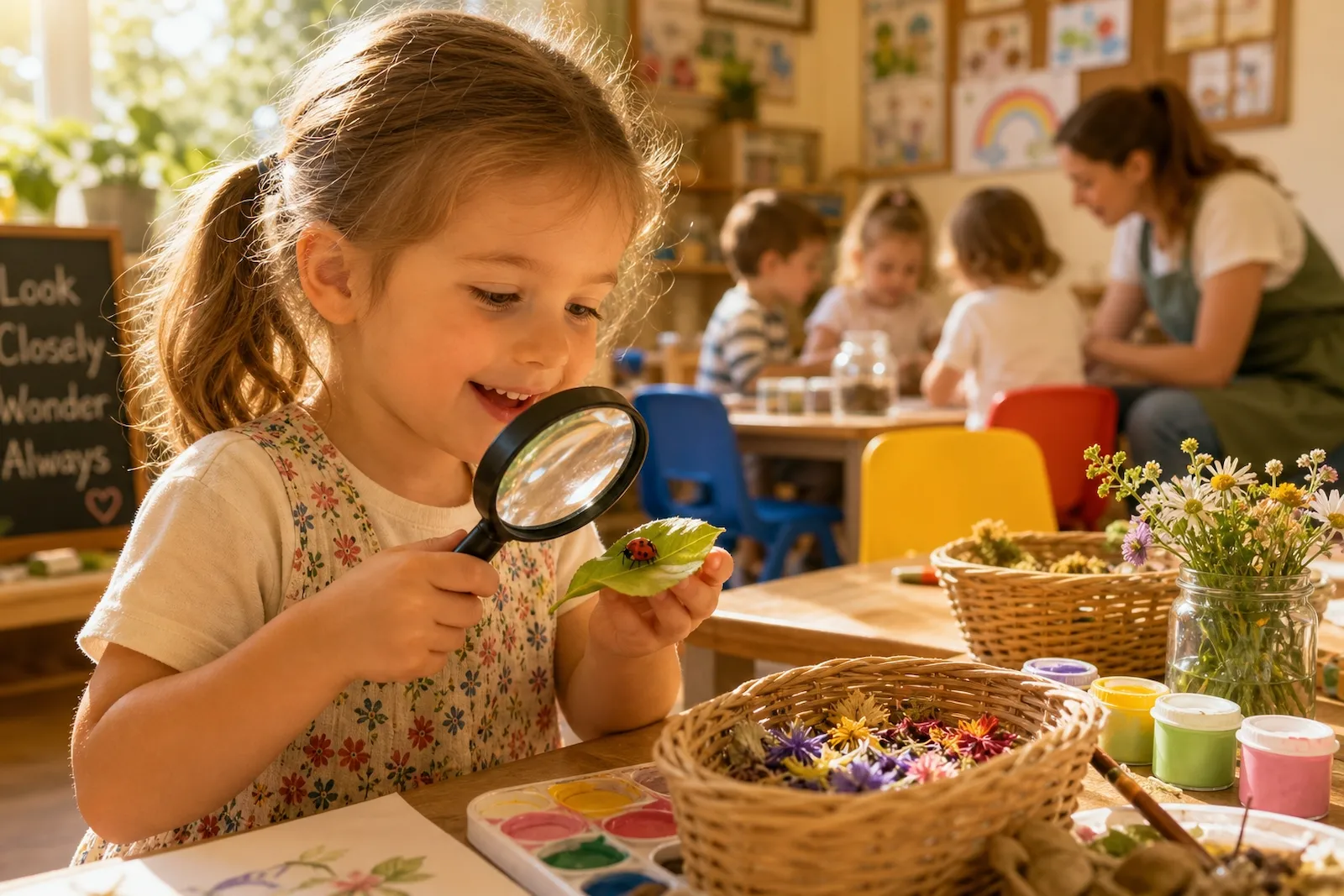 Pequeños Naturalistas · Proyecto educativo de primavera Educación Infantil Los Mundos de Noa