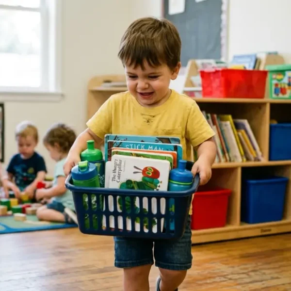Juegos de carga y arrastre paso a paso (1-3 años)