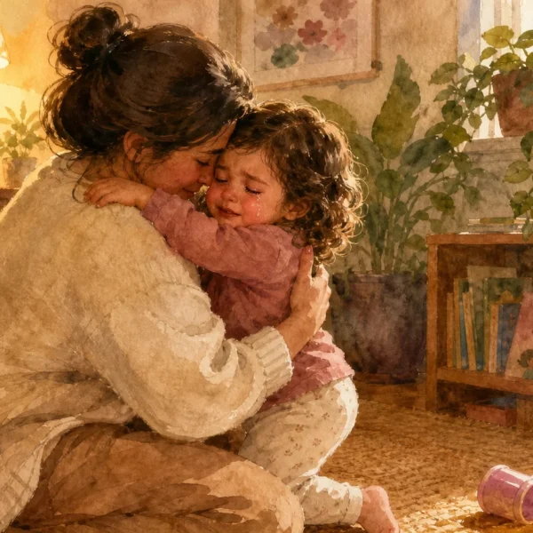 La reparación: qué hacer después de gritar a tu hijo (0-3 años)